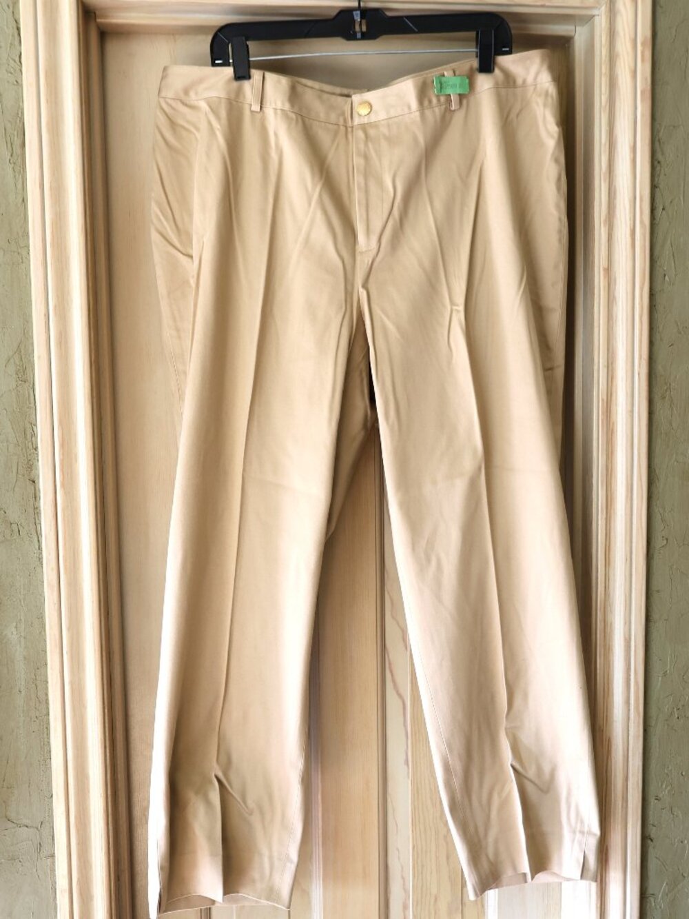 EUC Ralph Lauren Stylish Khaki Colored Pant / Slacks / Trousers Size 18W